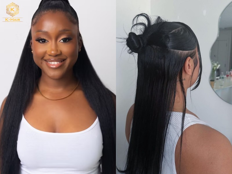 Half-Up, Half-Down Styles