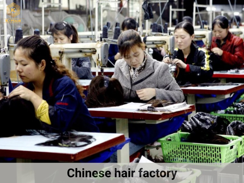 Chinese hair factories has contributed nearly ¾ of the global hair market