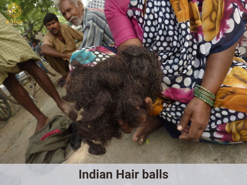 Indian hair origin - Hair balls