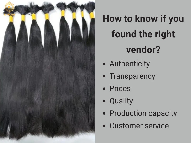 Factors to check in raw hair supplier options