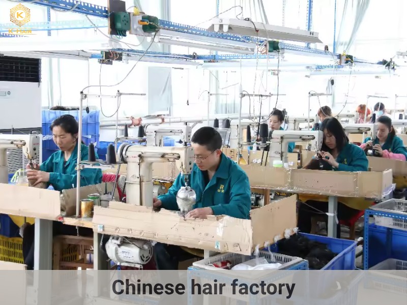 Chinese raw hair suppliers in the market