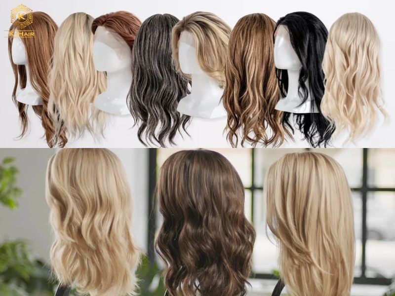 Different types of wigs in the market