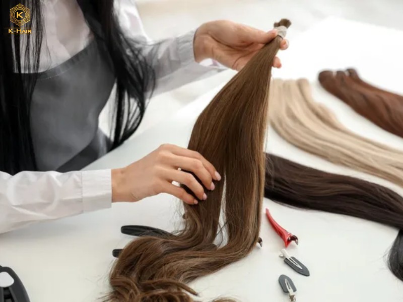 Place a sample order to test the hair first