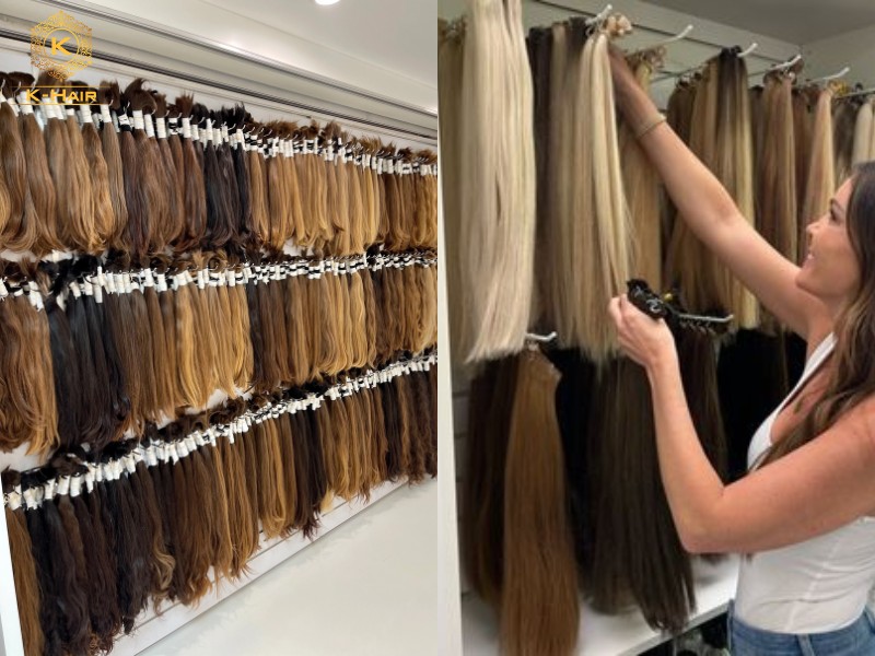 What are the hair types in the market?