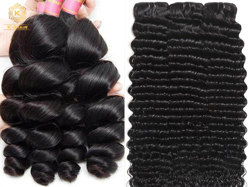 Differences between Loose wave vs Deep wave hair