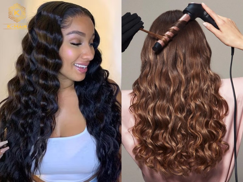 Clients wanting more freedom in styling can also count on Loose wave