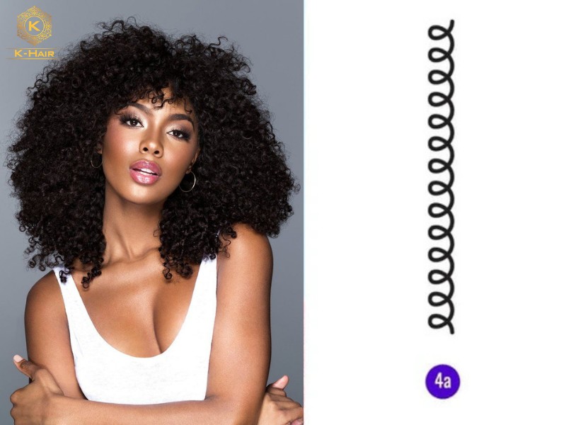 Oftentimes, 4A hair curls would have the same size as a crochet needle