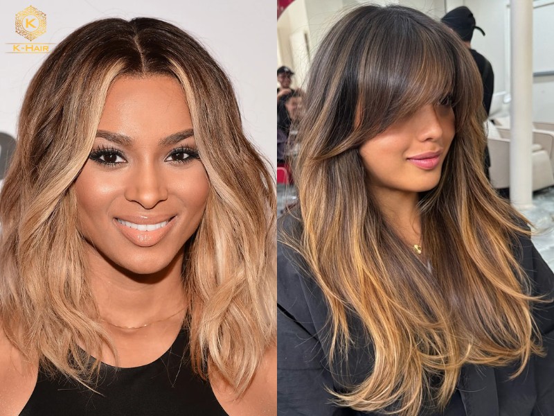 For clients wanting that natural shine, sun-kissed effect, balayage hair can also deliver