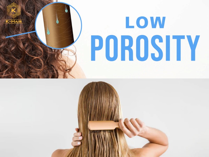 Low porosity hair is distinct by its closed cuticle scales