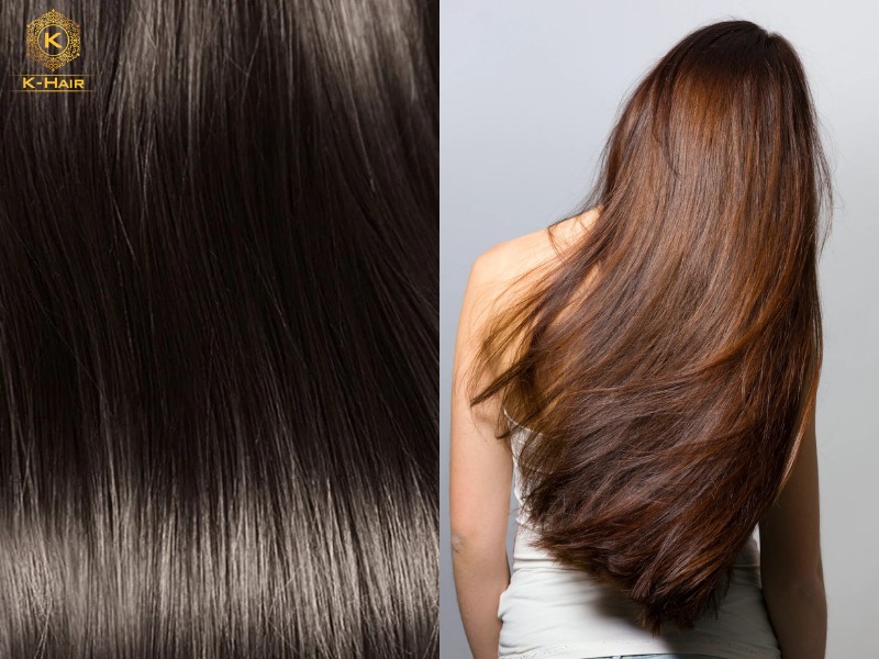 1B hair features a glass-like, lustrous hair shine