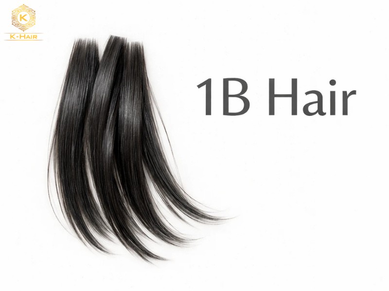 1B hair is categorized in the straight hair category - along with its siblings 1A and 1C hair