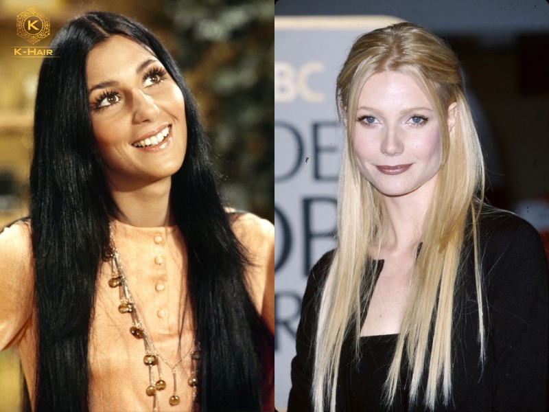 Cher and Gwyneth Paltrow are some celebrities with 1A hair