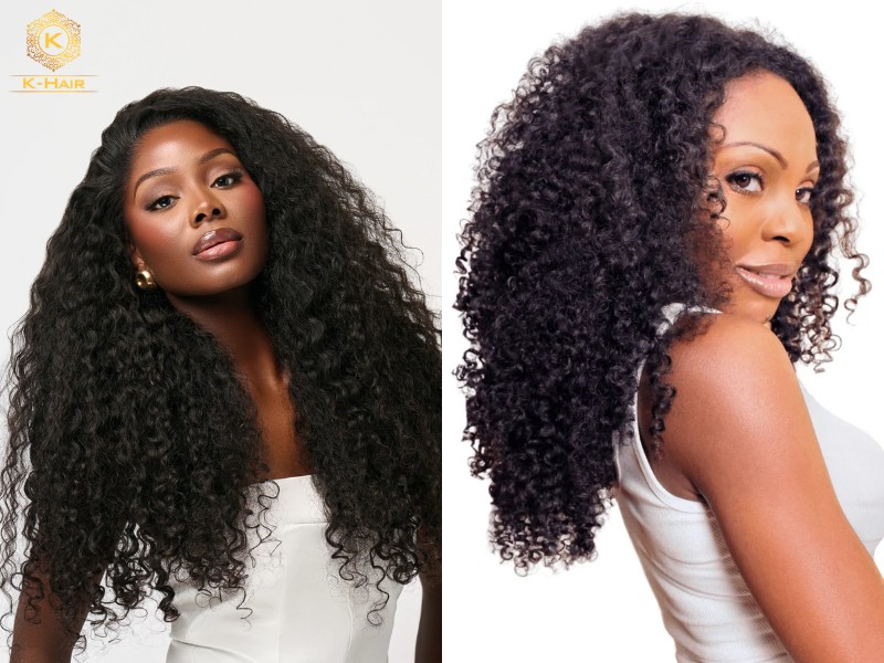 Wavy Hair vs Curly Hair Extensions: Style & Salon Guide 4 Curly textures follow a tighter, denser curl pattern that aligns in a spiral, corkscrew-like shape