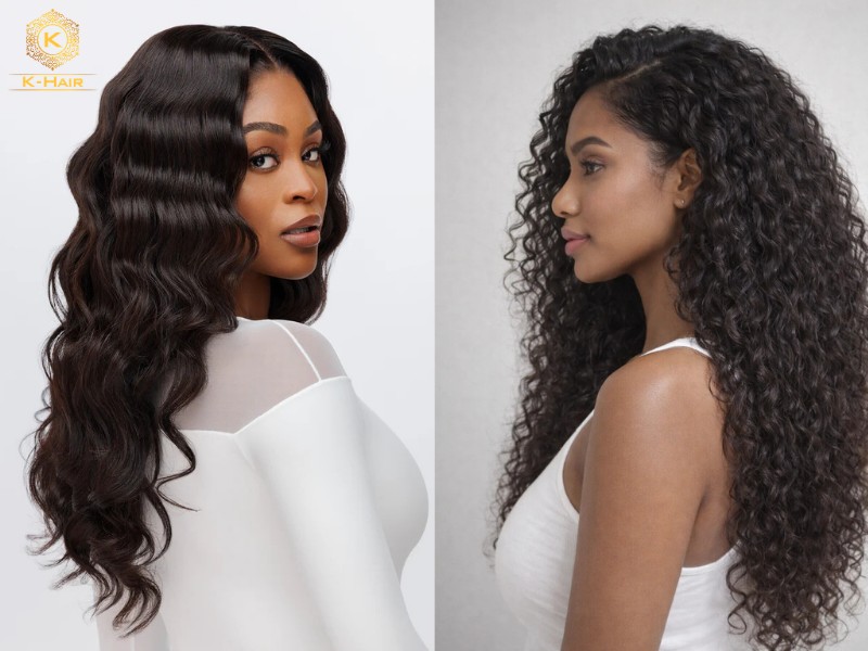 Wavy Hair vs Curly Hair Extensions: Style & Salon Guide 5 Differences Between Wavy Hair VS Curly Hair