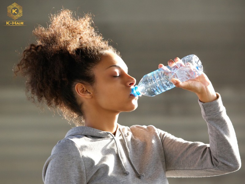 Get hydrated so that your strands stay healthy too
