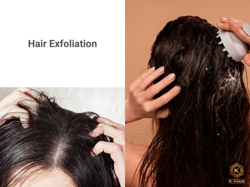 1B Hair Features & Extension Guide - A Detailed Walkthrough 6 Hair exfoliation is a great way to get rid of product buildup on 1B hair