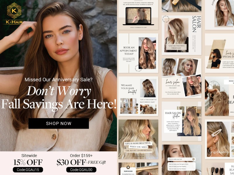 Marketing and inventory are the biggest spending for an online hair brand