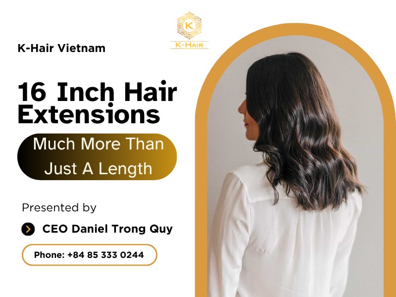 16 Inch Hair Extensions - Much More Than Just A Length