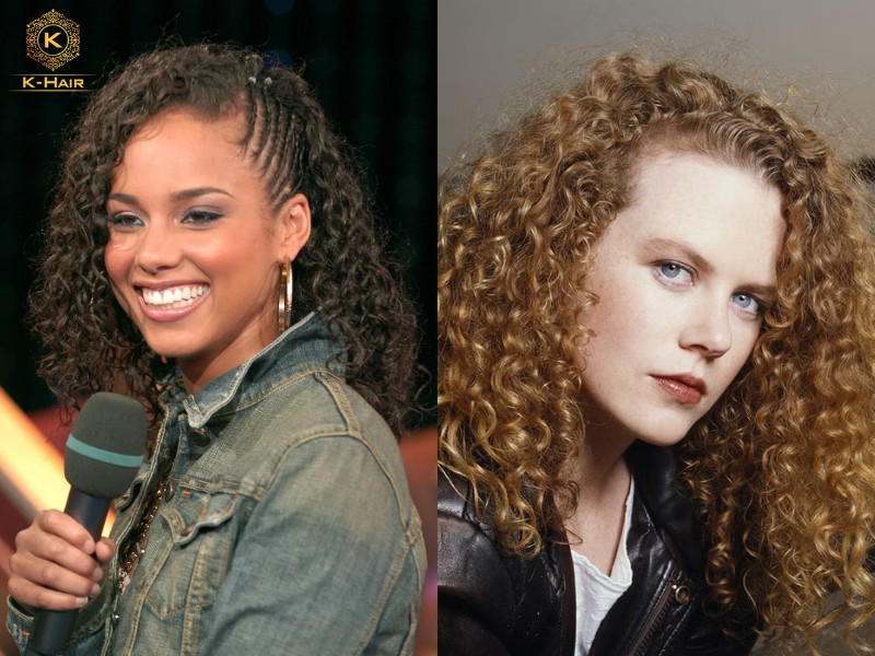 Alicia Keys and Nicole Kidman are some famous names with 3B hair
