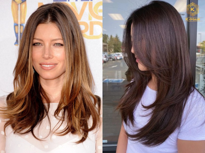 Cutting your hair in layers is a great way to distribute volume