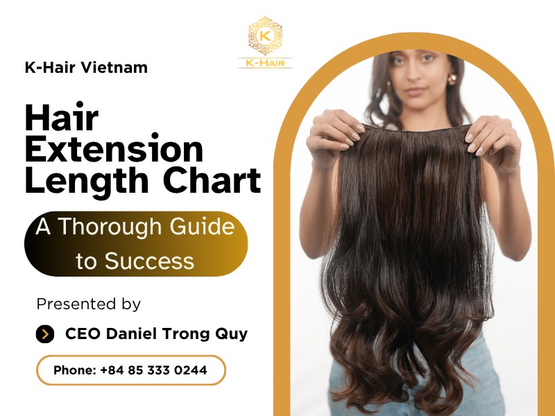 Hair Extension Length Chart