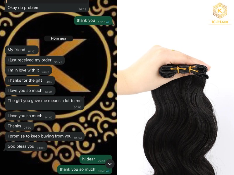 K-Hair - The best Vietnamese Hair Factory For Genius Weft Hair Extensions