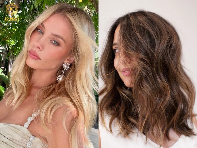 Loose waves, thin, soft strands and natural luster are the physical features of 2A hair