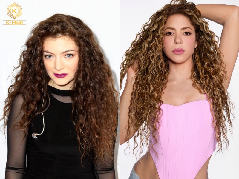 Lorde and Shakira are some of the celebrities with 2C hair