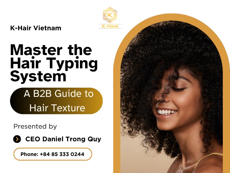 Master the Hair Typing System: A B2B Guide to Hair Texture 1 Master the Hair Typing System: A B2B Guide to Hair Texture