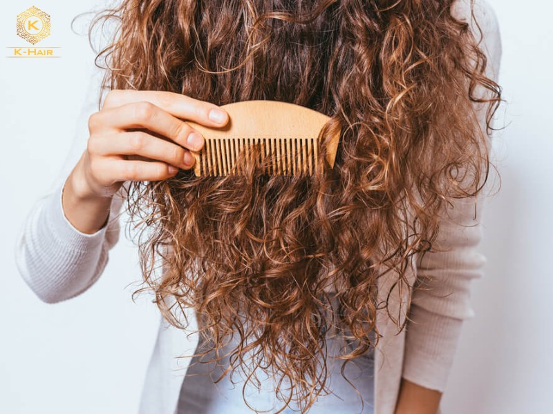 Over brushing is harmful for 3A hair, as it cause more friction and frizz