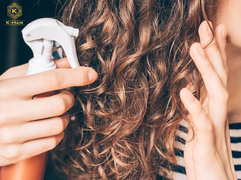 Using a heat protectant can shield your hair from styling heat damage