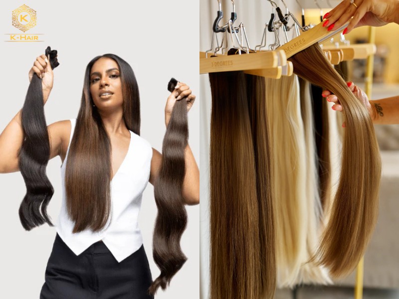 22 inch hair extensions are a safe investment - securing both premium positioning & abundant source