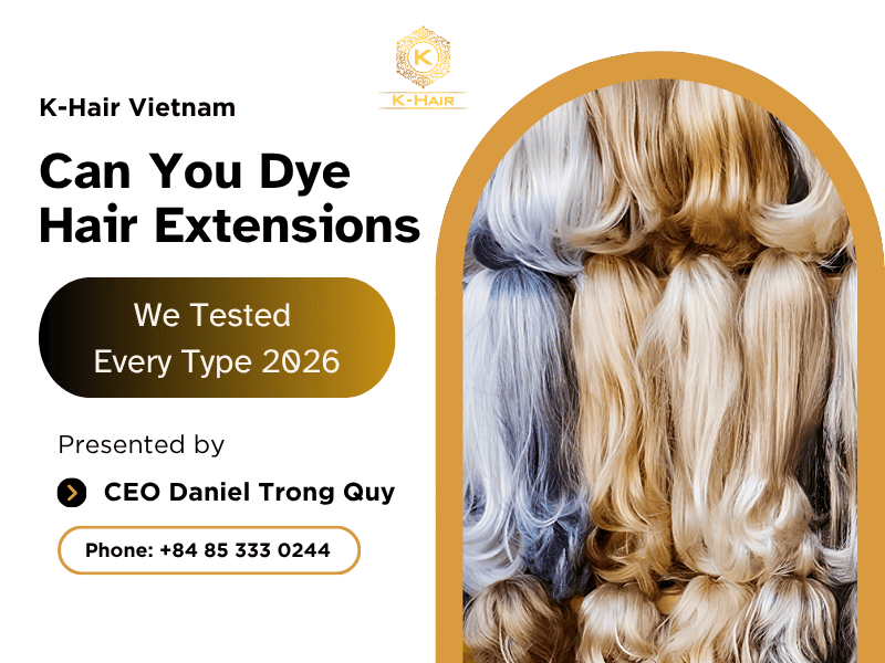 Can You Dye Hair Extensions? We Tested Every Type 2026