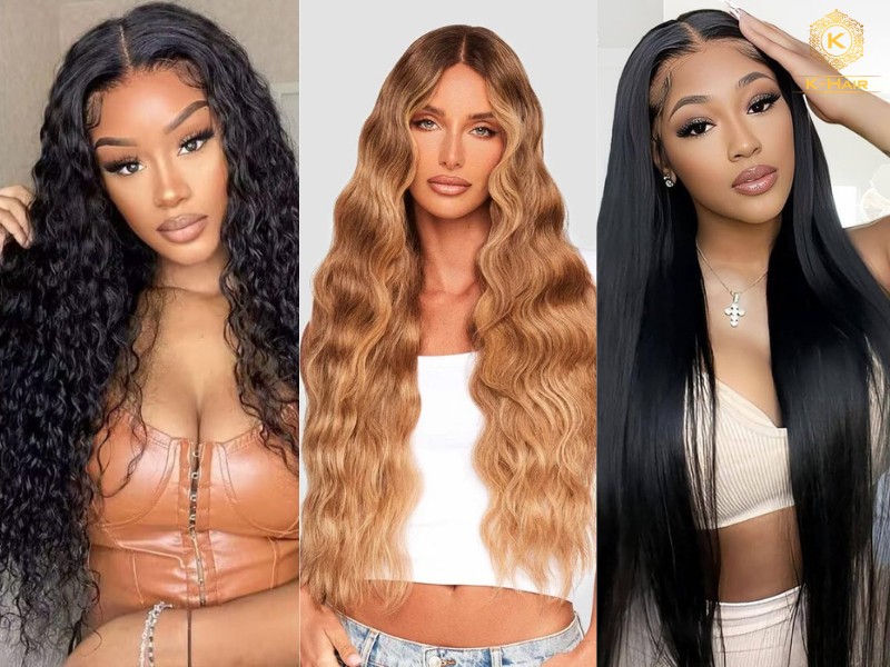 Curly, Wavy, Straight - 24 inch hair extensions can be styled in many textures.