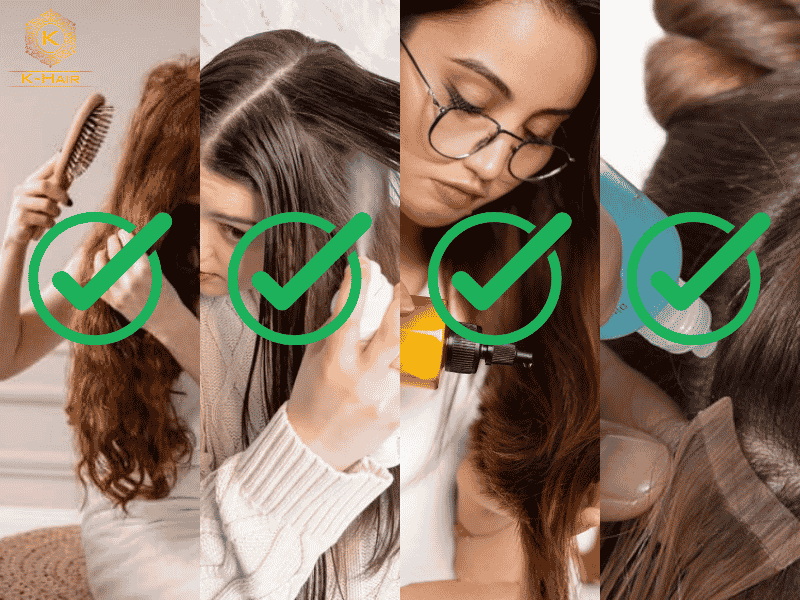 Tape-in Hair Extensions: Every Pros & Cons Exposed 8 The 4 DOs for maintaining healthy and long-lasting tape-in extensions