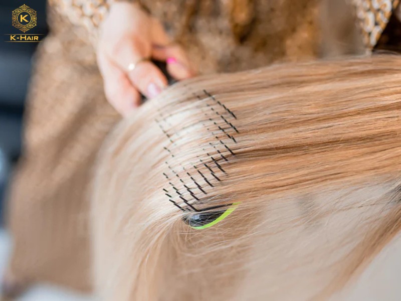 The high-maintenance 28 inch hair extensions can cause quite a problem for storage