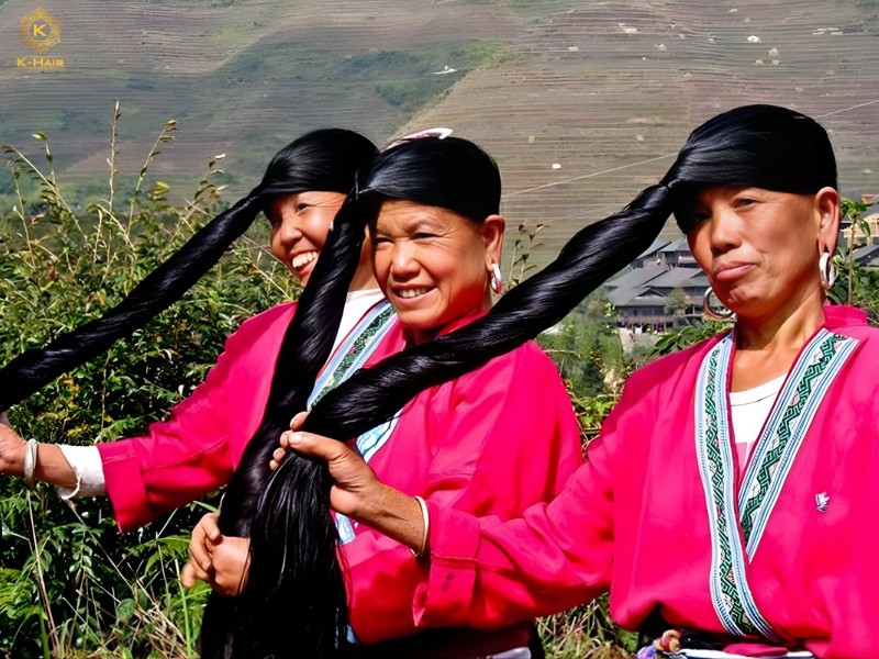 Vietnam is one of the most abundant hair sources - especially among women of minorities