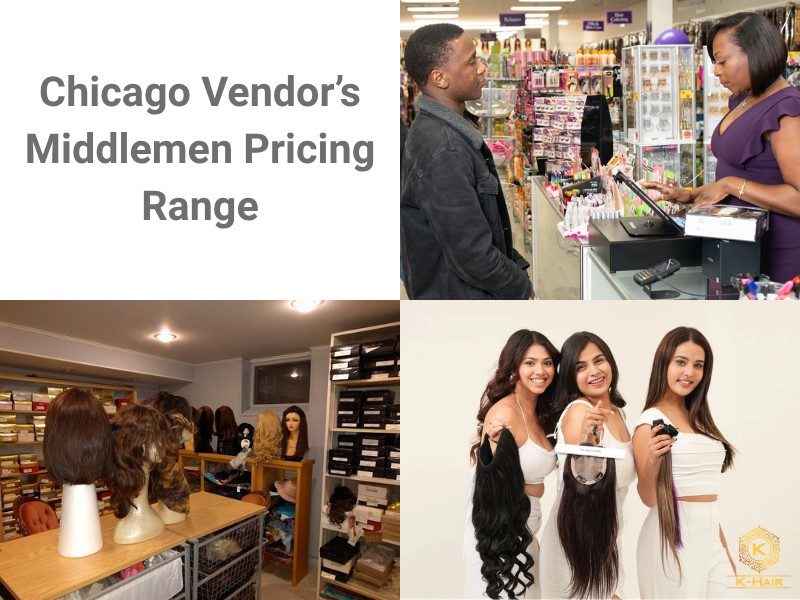Top 10+ Wholesale Hair Vendors in Chicago - A Complete Guide 3 Chicago wholesale hair vendors charge higher prices as resellers with middleman markup
