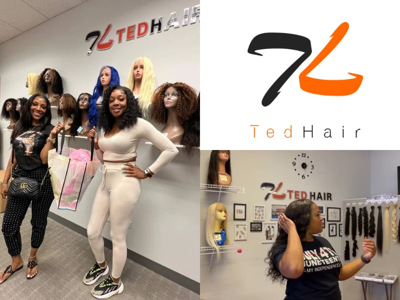 Top 10+ Wholesale Hair Vendors in Chicago - A Complete Guide 6 TedHair Chicago wholesale hair vendor private label dropshipping
