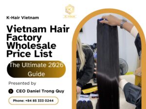 The Ultimate Vietnam Hair Factory Wholesale Price List for 2026