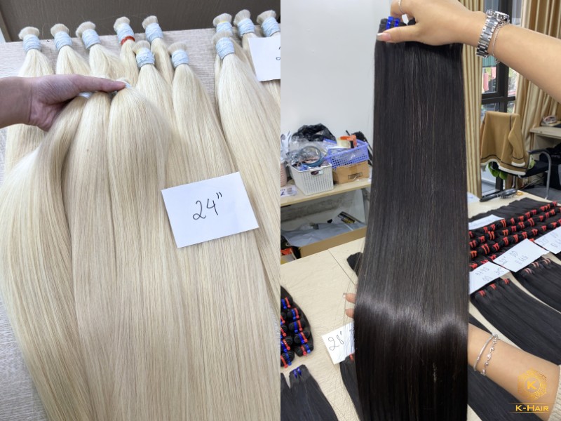 Vietnamese Hair Guide 2026: Grades, Textures & Sourcing 4 Raw Vietnamese hair is naturally lustrous, thick, long-lasting and can be bleached to #60 Platinum Blonde