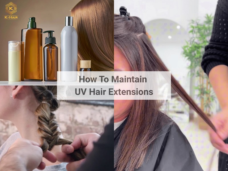 UV Hair Extensions - Pros, Cons & Professional Insights 6 Aftercare and UV Hair Extensions Maintenance