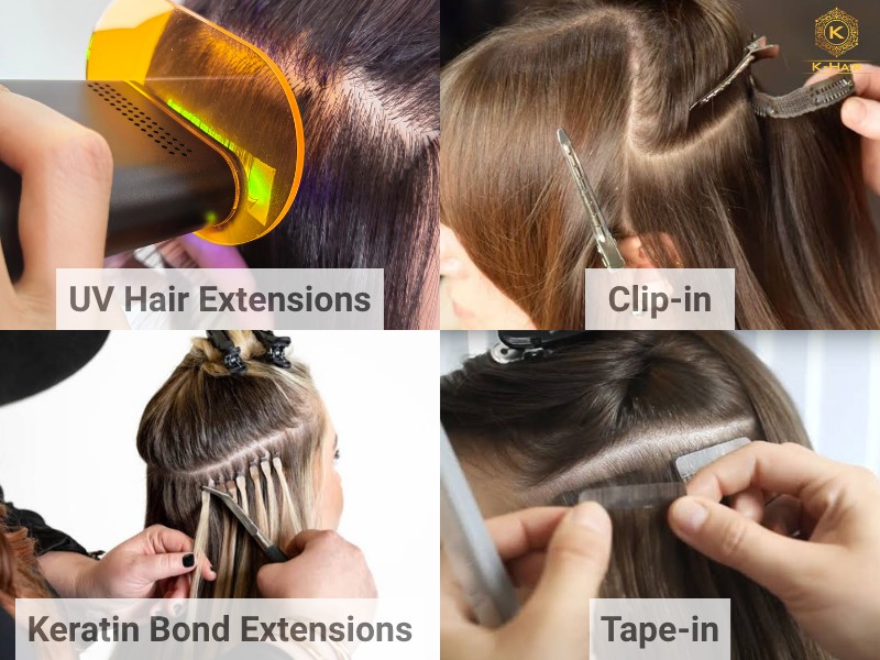 UV Hair Extensions - Pros, Cons & Professional Insights 8 How different UV hair extensions are from tape-ins, clip-ins and keratin bond extensions