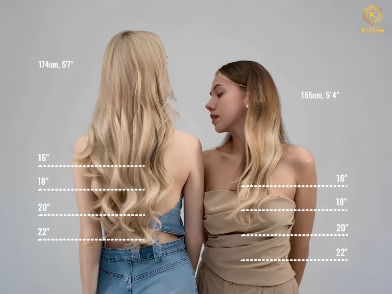 How to Choose Hair Extensions Like a Professional 8 How to Choose Hair Extension Length
