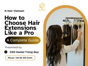 How to Choose Hair Extensions Like a Professional