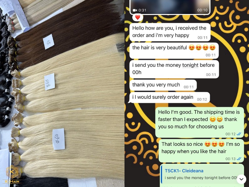UV Hair Extensions - Pros, Cons & Professional Insights 11 K-Hair - One of the Most Trusted Names for Wholesale Raw Hair in Vietnam