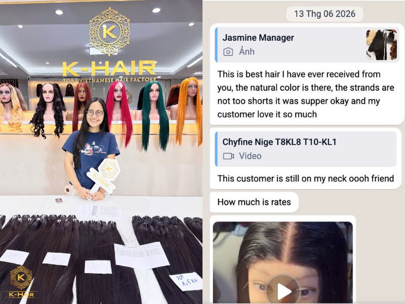 Vietnamese Human Hair Wigs Wholesale & B2B Potentials 4 K-Hair