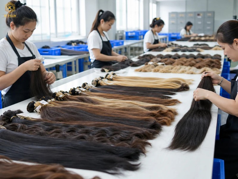 Raw Hair Extensions: The B2B Wholesale Sourcing Guide 2 Raw hair extensions have the highest production & sourcing standards in the industry