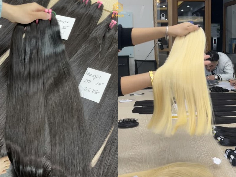 Raw Hair Extensions: The B2B Wholesale Sourcing Guide 4 Raw hair extensions possess exceptional bleachability and styling versatility