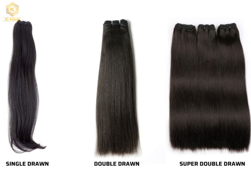The Ultimate Guide to the Vietnamese Bone Straight Wigs 5 Single Drawn, Double Drawn and Super Double Drawn density levels